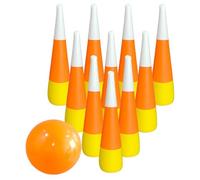 Gioco di bowling gonfiabile - Giocattoli per bambini | Attività motoria, Bowling interno esterno, erba, giardino, divertimento all'aperto, abilità motorie