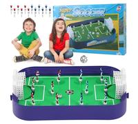Gioco di calcio portatile balilla interattivo mini con 12 giocatori, tavolo da gioco educativo per bambini e genitori
