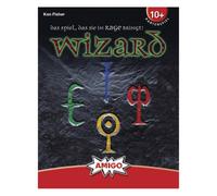 Gioco di carte Amigo Wizard, strategia familiare per 3 a 6 giocatori