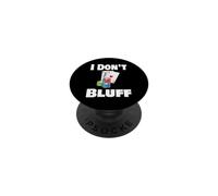 Gioco di carte del giocatore di poker non bluff gioco d'azzardo divertenti carte PopSockets PopGrip Adesivo