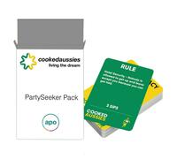 Gioco di carte di espansione Cooked Aussies Partyseeker Pack dai diciotto anni i