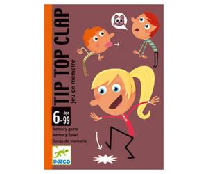 Gioco di carte di memoria Tip Top Clap - Divertimento per tutti! - Nouvo