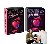 Gioco di carte di relazione - Gioco di società coppie per conversazioni profonde - 50 carte attività per viaggi, anniversario di matrimonio, anniversari come idea regalo