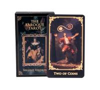Gioco Di Carte Di Tarocchi | 78 Pezzi con Guida Alla Divinazione Di Gioco E Significati | Set Di Carte Oracle Tarocchi - per Fortune Amore Lavoro Avventura