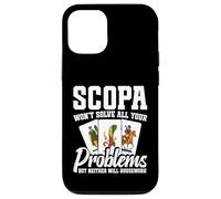 Gioco di carte Enthusiast Scopa Carte Problemi Giocatore Scopa Custodia per iPhone 12/12 Pro