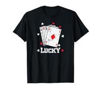 Gioco di Carte Fortunate Skat Poker Maglietta