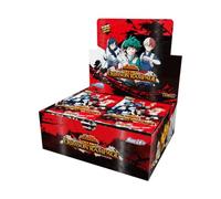 Gioco di carte My Hero Academia Serie 2 Unlimited, Crimson Rampage 10 carte, confezione individuale, pacchetto rinforzo, TCG per adulti, a partire da 14 anni, 2 giocatori, tempo medio di gioco di 20