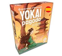 Gioco di carte per bambini 8 anni o+ Yokai Pagoda - Impara in 1 Gioca in 15 - Leggero e portatile da portare in Viaggi con amici o familiari - Calma la rabbia degli Yokai ed evita di fallire nelle tue