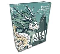 Gioco di carte per bambini 8+ e adulti strategico e portatile Yokai Pagoda | da 2 a 5 giocatori | Viaggi e Campeggio | Cultura giapponese, Farolio e gestione della mano in partite di 15 minuti (Blu)