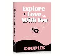 Gioco di carte per conversazioni di coppia Carte per appuntamenti notturni per San Valentino, anniversari, regali divertenti per coppie