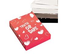 Gioco di carte per coppie, mazzo di relazioni interattivi, set di idee romantiche per 50 appuntamenti, bomboniere giocose, attività di San Valentino per adulti, adolescenti, amanti, appuntamenti
