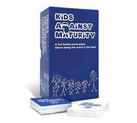 Gioco di carte per famiglie Kids Against Maturity da 2 a 4 giocatori dai 10 anni