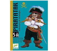 Gioco di carte per giocare Djeco piratatak gioco di strategia carte per bambini