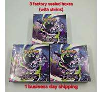 Gioco di Carte Pokemon MEGA Abyss Eye 3 Booster Box Giapponese con Shrink M5