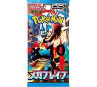 Gioco di Carte Pokemon - Mega Expansion Pack Mega Brave M1L Confezione da 10 ...