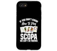 Gioco di carte Scopa Italia Player Be Friends Scopa Custodia per iPhone SE (2020) / 7 / 8