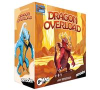 Gioco di carte strategico Dragon Overload per famiglie e notte di gioco | Rivendica paesaggi magici mettendo i draghi con una strategia intelligente. Età 8+, 2-5 giocatori, 20 min.