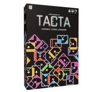 Gioco di carte TAC-TA, dove ogni carta conta, gioco di società strategico e frenetico con abbinamento di forme, giochi al chiuso per gruppi, copri e conquista per vincere - facile da giocare