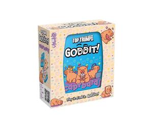 Gioco di carte Top Trumps GODDIT! Capibara 55 enigmi Winning Moves da 1 a 6 giocatori a partire da 6 anni - Nouvo