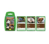 Gioco di carte Top Trumps North American Wildlife Classics Scopri l'armadillo, il tasso, l'orca e il castoro in questo pacchetto educativo regalo e