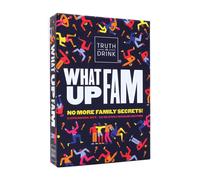 Gioco di carte Truth or Drink What Up Fam Expansion Pack per bambini dai 4 anni