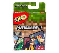 Gioco di carte UNO Grafica MINECRAFT Edizione Speciale Mattel Original Game Card