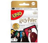 Gioco di carte UNO Harry Potter di Mattel Games, per bambini, adulti e serate di giochi, basato sulla popolare serie, per 2-10 giocatori AVVERTENZA:①Questo prodotto deve essere utilizzato con la super
