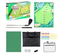 Gioco Di Chipping - Tappetino Per Pratica Di Golf Con Colpi E Chip - Kit Per Esercizio Di Tiro - Per Casa Giardino Interno Cortile Prato Bambini Adulti Festa Carnevale Spiaggia Garage Campo Famiglia E