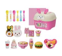 Gioco di cibo per | Set alimentare educativo per gioco di ruolo - Giocattoli di alimentazione originali,Idea regalo per ragazza bambino compleanno casa presepe silo