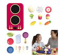 Gioco Di Cibo per | Set Alimentare per Gioco Di Imitazione con Suoni E Luci | Gioco Di Imitazione Ragazzi Ragazze Regalo Di Compleanno