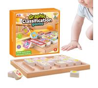 Gioco di classificazione degli animali per i bambini | Sviluppo del pensiero logico interattivo | Gioco Di Classificazione Animali Colorati,Per Casa Aula Viaggio Bambini Ragazze Oltre 4 Anni