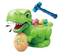 Gioco di Colpire, Giocattolo di Colpo - Giocattoli interattivi Dinosauri con Suono e Luce | Giocattolo di Sviluppo Precoce con Piccolo Dinosauro, Gioco di Abilità Motoria Fine per Ragazzi e Ragazze