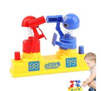 Gioco di combattimento da, mini gioco da di boxe con figure di boxer che danno pugni, giocattolo da battaglia interattivo da per bambini, giochi portatili per feste genitore-figli