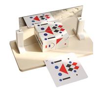 Gioco Di Con Faccette Modificabili,Cubo Geometrico 3D Giocattolo | Costruttivi Interattivi con Faccie Mutanti per Sviluppo Motricità Fine e Allenamento Logico