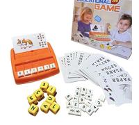 Gioco di corrispondenza della lettera,Giochi di lettere per asilo,Carte di gioco di matematica di base - Giocattolo di lettere di corrispondenza per bambini, giocattolo educativo precoce di fonetica