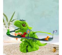 Gioco di corsa con pista da corsa elettrica per dinosauri, giocattolo per