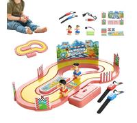 Gioco Di Corse con Sensore Di Movimento - Interazione Genitore-Bambino 2 Giocatori,Circuito Di Auto Giocattolo - per Genitori Compleanno Scuola Casa