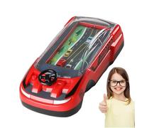 Gioco di corse - Console da 5,91 pollici | Dispositivo da combattimento portatile in ABS - Gioco di auto educativo interattivo per ragazzi e ragazze migliora i riflessi, regalo portatile divertente