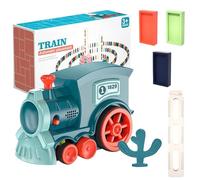 Gioco di Costruzione del Treno per | Gioco Creativo di Impilamento Automatico - Giocattoli del Treno con Luce e Musica,per Ragazze Ragazzi dai 3 ai 12 Anni Indoor per Il Pavimento e Natale