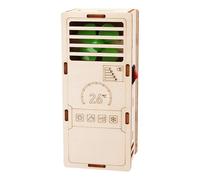 Gioco di costruzione | kit modello condizionatore | gioco di costruzione in legno 5,7x4,5x13,2cm | set di esperimenti scientifici a batteria, giocos educativo per bambini 7-14 anni, montaggio manuale