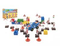 Gioco di Costruzione Scuola Guida con Segnali Stradali