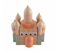 Gioco di Costruzioni con Torri e Mura Educativo per Bambini, Famiglie