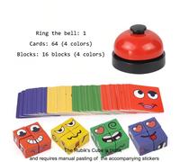 Gioco di cubi magici per cambiare il volto, Gioco Uzzle, Gioco di cubi per cambiare il volto, Gioco di corrispondenza di espressioni, Puzzle a blocchi, Giochi di costruzione di cubi, Puzzle giocattolo