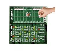 Gioco di da calcio - Gioco da tavolo | Gioco di da calcio portatile con lavagna cancellabile a secco, 3, pennarelli e token per famiglie, ragazze, feste, notte, viaggi, intrattenimento