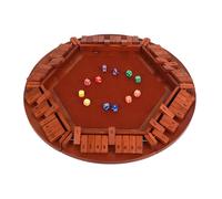 Gioco di dadi "Chiudi la scatola" for 1-6 giocatori, tavola di legno chess | Gioco di matematica da tavolo for la casa della famiglia degli adulti