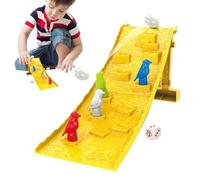 Gioco di dadi Corse su Rampa, Gioco di rotolamento di uova su Rampa - Tavolo Gioco di dadi del cartone animato, Rampa Interattiva di Esecuzione di uccelli - Festa di gioco in famiglia Giocattolo di