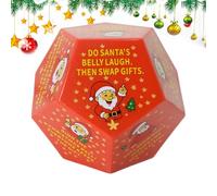 Gioco di dadi di scambio di Natale, calze di Natale Stumpini Exchange Dice Giochi | Ruolo giocando a Babbo N atale Esilarante per le vacanze di compleanno inverno inverno Night Stocking Stuffer
