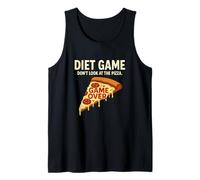 Gioco di Dieta Non Guardare la Perdita di Peso della Pizza Canotta