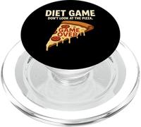 Gioco di dieta non guardare la perdita di peso della pizza PopSockets PopGrip per MagSafe
