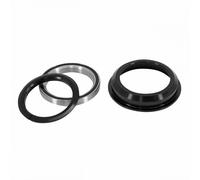 Black Bearing Semi-integrated Zs56/40 Lower Headset Argento Black